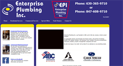 Desktop Screenshot of enterpriseplumbing.com